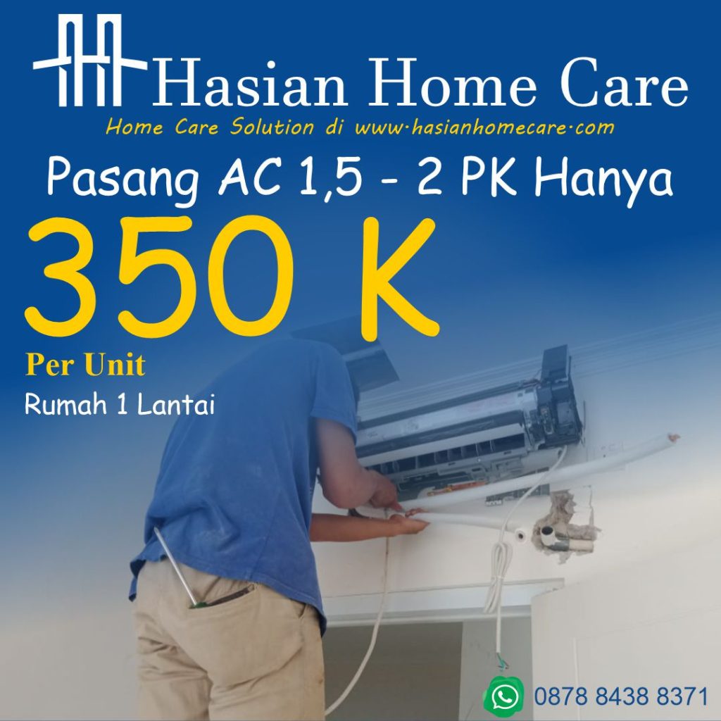 Pasang AC Split 1,5 - 2 PK